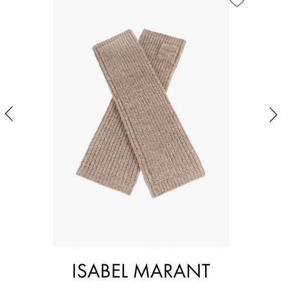 COPY - Isabel Marant fingerless merino wool gloves NWT - Picture 2 of 5